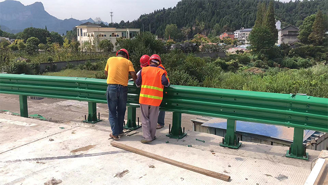 石家庄高速公路护栏板的维护确保道路安全的关键环节